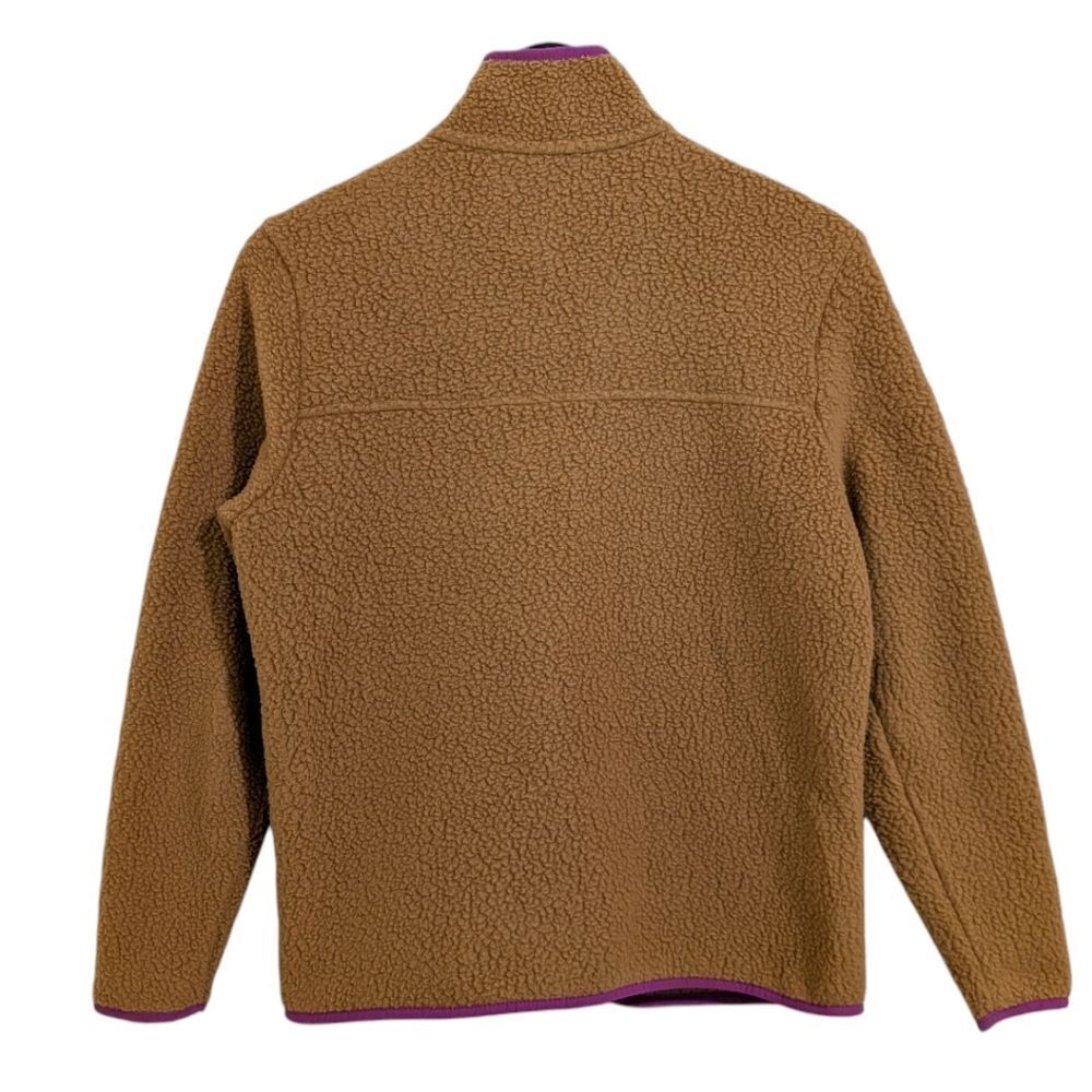 Patagonia Women's S Retro Pile Fleece -Nest Brown NESB Jacket Style 22795 FA22 - Picture 3 of 9